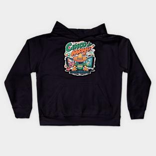 Gamer cinco de mayo Kids Hoodie